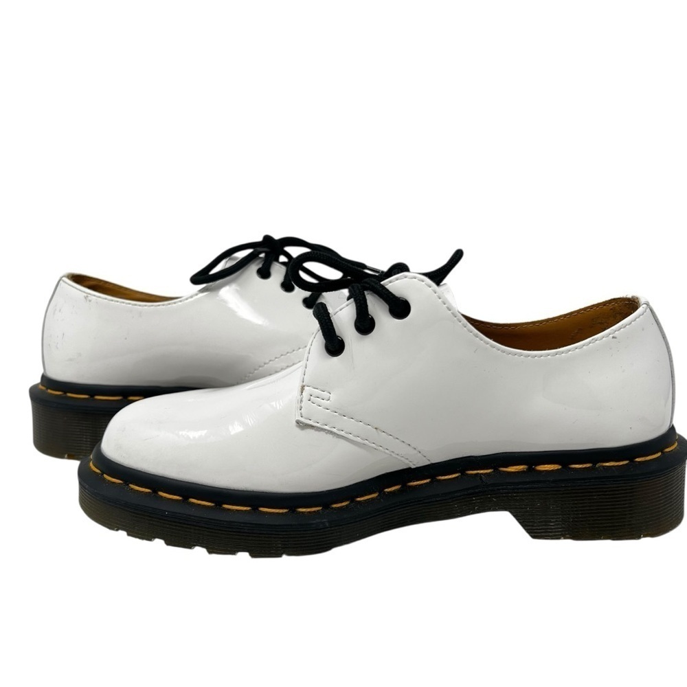 Dr. Martens White Leather Shoes - Picture 3 of 11